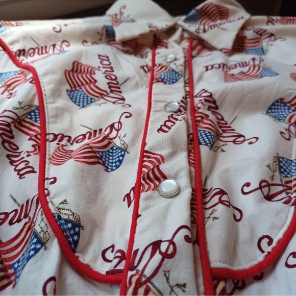 Western Americana patriot dress medium - Picture 4 of 9